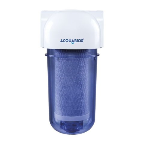 Filtro Ponto de Uso 7" Transparente Carbon Block - 1000-0028 - Acquabios Filtro Ponto de Uso 7 Trans