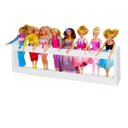 Ver imagem 4 de 1 Prateleira organizadora bonecas Barbie brinquedo 60x20x7