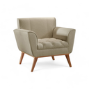 Ver imagem 2 de Poltrona Madeira Maciça Lyz Luxo