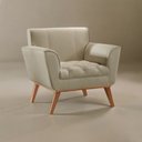 Ver imagem 6 de Poltrona Madeira Maciça Lyz Luxo