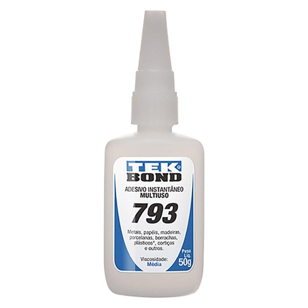 Adesivo Instantâneo 793 Frasco 50g Tekbond Super Bonder - 3