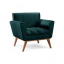 Ver imagem 2 de Poltrona Madeira Maciça Lyz Luxo