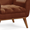 Ver imagem 4 de Poltrona Madeira Maciça Lyz Luxo