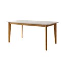 Ver imagem 7 de Mesa de Jantar Kit 6 Cadeiras com 100% Madeira Maciça Siera Dakota Cerejeira Veludo Aura Castor