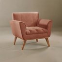 Ver imagem 6 de Poltrona Madeira Maciça Lyz Luxo