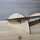 Ver imagem 7 de Apoio Descanso Suporte de Pé Ergonômico Pés Escritório Regulável MDF Cru Casa Quarto Pezinho
