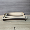 Ver imagem 4 de Apoio Descanso Suporte de Pé Ergonômico Pés Escritório Regulável MDF Cru Casa Quarto Pezinho