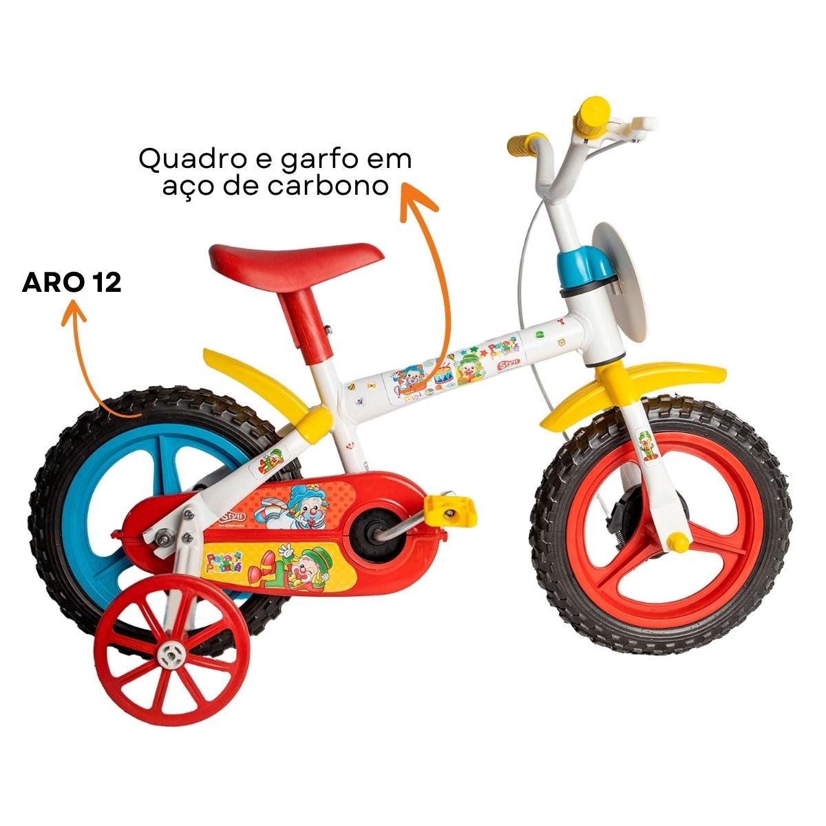 Bicicleta Aro 12 Personagens Styll Baby:patati Patata - 7