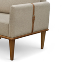Ver imagem 4 de Poltrona Milla Luxo 80 82 X 76 Cm Bege Claro