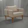 Poltrona Milla Luxo 80 Cm X 82 Cm X 76 Cm - 5