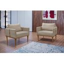 Ver imagem 7 de Poltrona Milla Luxo 80 Cm X 82 Cm X 76 Cm