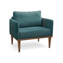 Ver mais imagens de Poltrona Milla Luxo 80 82 X 76 Cm Azul