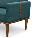 Ver imagem 4 de Poltrona Milla Luxo 80 82 X 76 Cm Azul