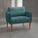 Ver imagem 6 de Poltrona Milla Luxo 80 Cm X 82 Cm X 76 Cm