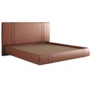 Ver imagem 1 de Cama King Flutuante com Cabeceira 195cm Astra S04 Couríssimo Telha - Lyam Decor