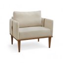 Ver mais imagens de Poltrona Milla Luxo 80 82 X 76 Cm Bege Claro