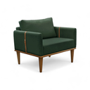 Ver imagem 2 de Poltrona Milla Luxo 80 82 X 76 Cm Verde