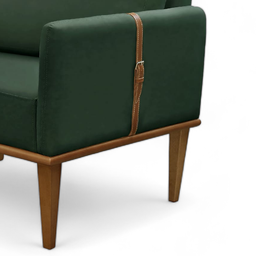 Poltrona Milla Luxo 80 Cm X 82 Cm X 76 Cm - 4
