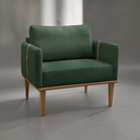 Ver imagem 6 de Poltrona Milla Luxo 80 Cm X 82 Cm X 76 Cm