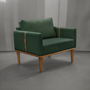 Ver imagem 5 de Poltrona Milla Luxo 80 82 X 76 Cm Verde