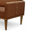 Ver imagem 4 de Poltrona Milla Luxo 80 82 X 76 Cm Marrom Caramelo