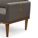 Ver imagem 4 de Poltrona Milla Luxo 80 82 X 76 Cm Marrom Cappuccino