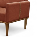 Ver imagem 4 de Poltrona Milla Luxo 80 82 X 76 Cm Laranja Terracota