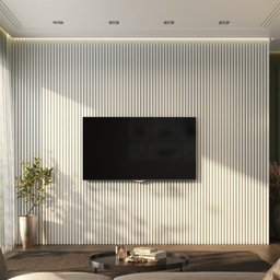 Painel Ripado de Pvc 8 Barras de 2,70m X 0,15cm Venda em (3,24m²) - 1