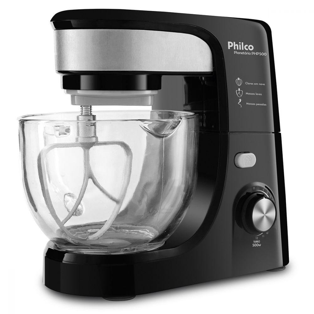 Batedeira Planetária PHP500 Turbo Glass Philco 127v