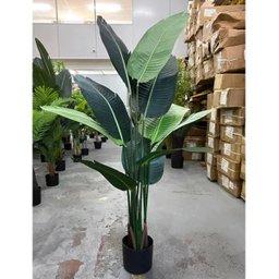 Bananeira Viajante Artificial Grande Planta 150cm - 2