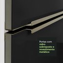 Ver imagem 6 de Cozinha Completa Lux com Armário e Balcão Branco Preto