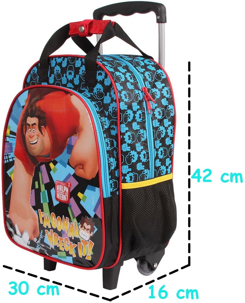 Mochila Masculina Infantil Rodinha Escolar Impermeável Grande Detona Halph Menino Resistente - Preto - 2