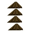 Ver imagem 5 de Painel Ripado de PVC 4 Barras de 2,70MX15CM (1,62m²) Bariri