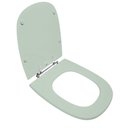 Ver imagem 2 de Assento Sanitário Poliéster para Louça Ibiza (incepa) Aço (reb. Oculto) Verde Água