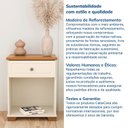 Ver imagem 7 de Mesa de Cabeceira 1 Gaveta e Nicho Ananda CabeCasa MadeiraOriginals