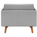 Ver imagem 7 de Conjunto Moderno Luma Sofá Living 2 Lugares + 2 Poltronas Decoração Sala, Recepção