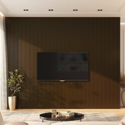 Painel Ripado de Pvc 8 Barras de 2,70m X 0,15cm Venda em (3,24m²) - 1