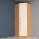 Ver imagem 1 de Guarda-roupa Modulado Canto Oblíquo 1 Porta San Diego Yescasa