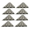 Painel Ripado de Pvc 8 Barras de 2,70m X 0,15cm Venda em (3,24m²) - 5