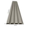 Painel Ripado de Pvc 8 Barras de 2,70m X 0,15cm Venda em (3,24m²) - 4