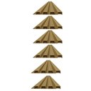 Ver imagem 5 de Painel Ripado de PVC 6 Barras de 2,70mX0,15cm Venda em (2,43m²) 