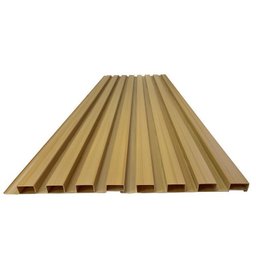 Painel Ripado de PVC 6 Barras de 2,70mX0,15cm Venda em (2,43m²) - 3 Painel Ripado de PVC 6 Barras de 2,70mX0,15cm Venda em (2,43m²) - 3