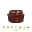 Ver imagem 2 de Cacarola 3lt Marrom Nova Imagem