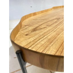 Mesa de Centro para Sala de Estar Formato Orgânico Lotus - 6