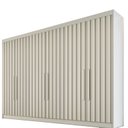 Ver imagem 2 de Guarda-Roupa Casal Potente 6 Portas Branco/Off White
