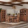 Conjunto Sala de Jantar 1 Mesa  Retangular + 6 Cadeiras Acapulco 100% Madeira maçiça  - 2