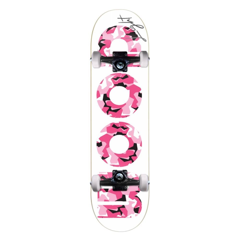 Skate Iniciante Wood Light Army Pink
