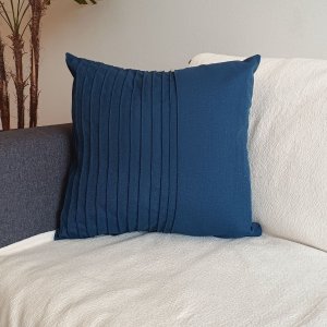 Capa de Almofada Studio Side Azul Marinho 45x45