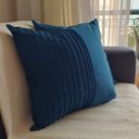 Ver imagem 3 de Capa de Almofada Studio Side Azul Marinho 45x45