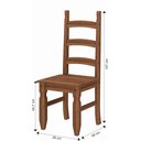 Ver imagem 5 de Mesa 120 Cm com 4 Cadeiras Sala de Jantar 100% Madeira Maciça